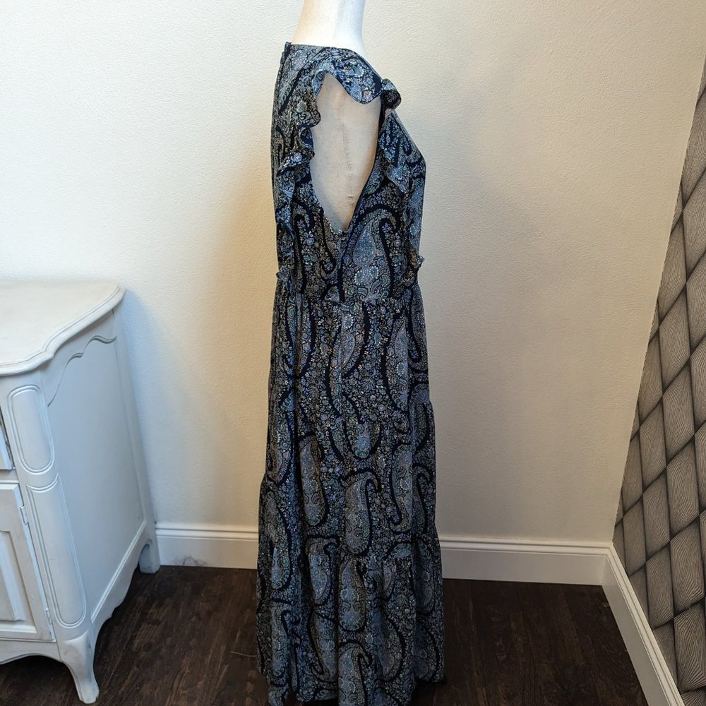 J.Crew Factory Tiered Ruffle Maxi Dress - Picture 7 of 10